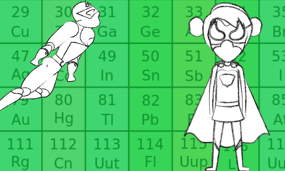 Periodic Table Powers Design Your Own Elemental Superhero