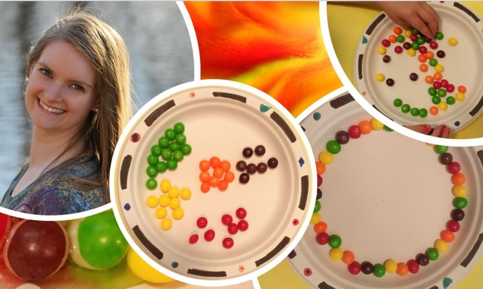Skittles Math And Science Pattern Making And Rainbow Experiment