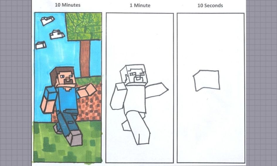 Beat The Clock Drawing Challenge Minecraft Edition 10 Mins 1 Min 10 Secs Small Online Class For Ages 7 12 Outschool Here's a game that will challenge the strength and stamina in do you think you got what it takes to strike the mouse for a minute? beat the clock drawing challenge minecraft edition 10 mins 1 min 10 secs small online class for ages 7 12