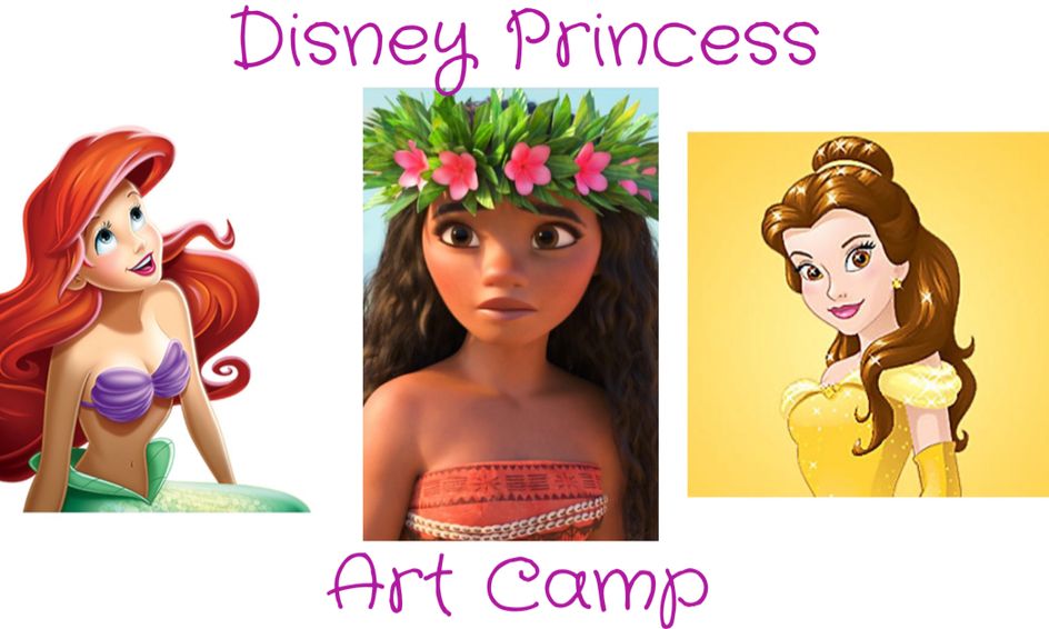 Disney Princess Drawing Camp With Ms Howard Moana Ariel And Belle 1 Of 3 Small Online Class For Ages 6 11 Outschool