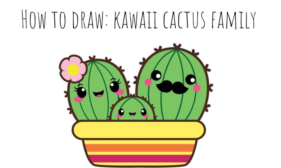 How To Draw Cute Kawaii Cactus Plant Family Doodles Drawing Art Small Online Class For Ages 9 14 Outschool Draw cartoon plants with simple shapes! how to draw cute kawaii cactus plant family doodles drawing art small online class for ages 9 14