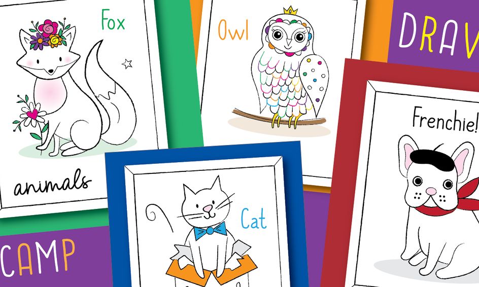 How To Draw Animals Cute Critter Summer Camp Ages 7 11 Small