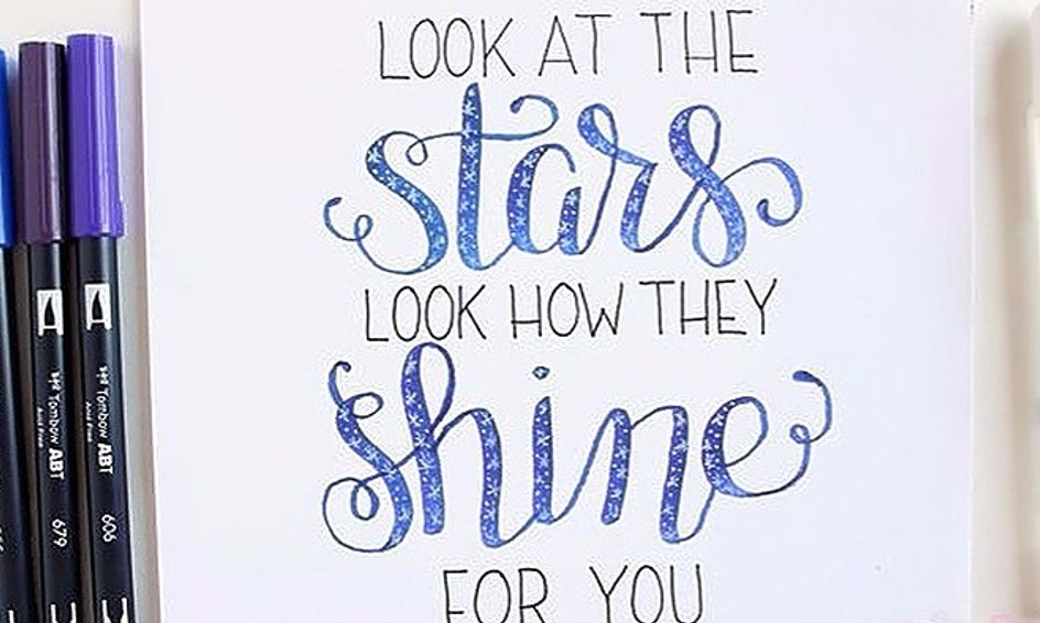 Hand Lettering Intermediate Techniques Small Online Class For