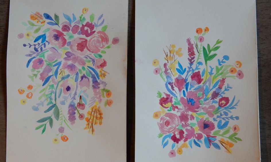 Watercolor Florals Small Online Class For Ages 10 14 Outschool