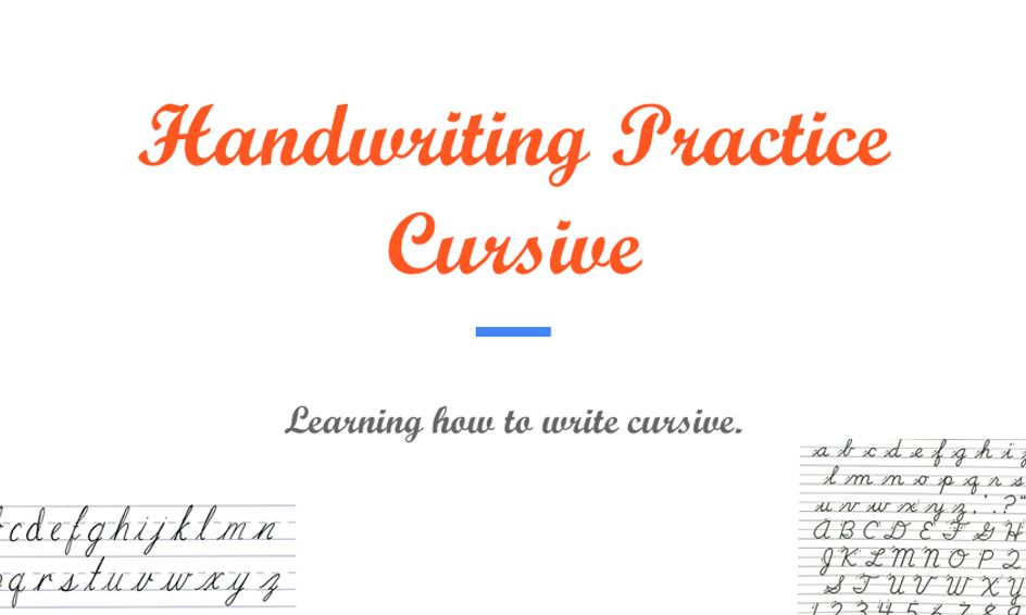Cursive Handwriting Learning And Practicing Cursive Handwriting Small Online Class For Ages 8 13 Outschool
