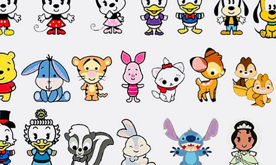 How To Draw Kawaii Disney Characters Doodles Step By Step Directed Drawing Art Small Online Class For Ages 8 13 Outschool