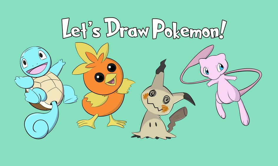 Let S Draw Pokemon Learn How To Draw Pokemon Step By Step Drawing Art Camp Small Online Class For Ages 7 12 Outschool