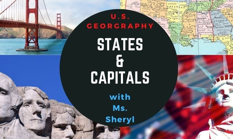 United States Geography States And Capitals Small Online Class For Ages 8 12 Outschool