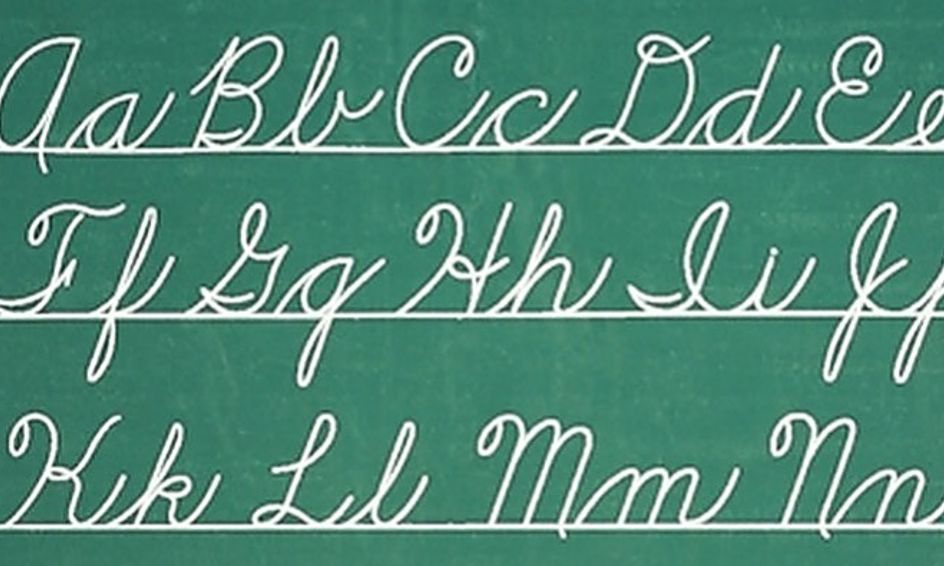 Handwriting Letter Formation Cursive Lowercase Small