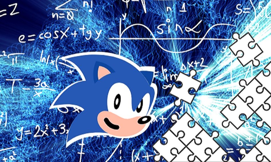 Sonic Math Mystery Puzzle Addition Small Online Class for Ages 57