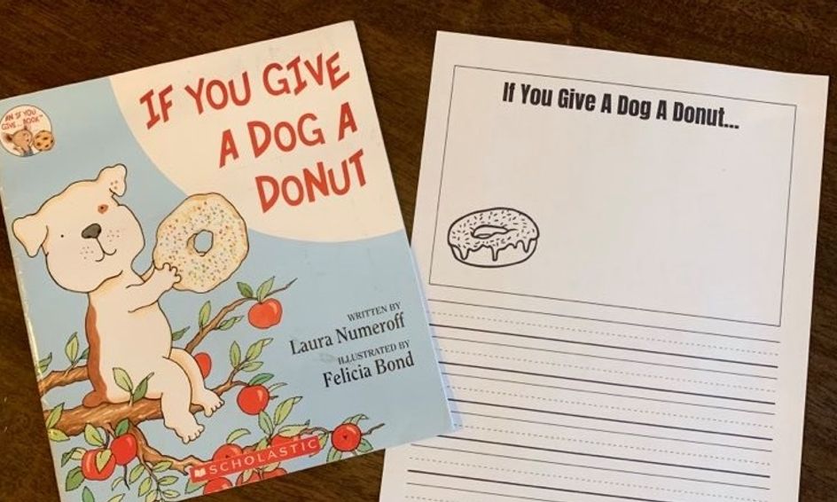 if you give a dog a donut stuffed animal