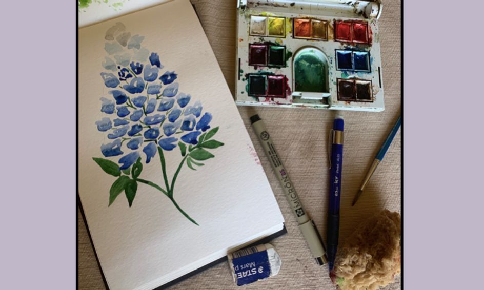 Botanical Watercolor Art Course Flower Edition Live Version