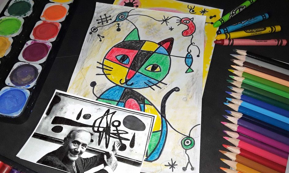 Art Immersion Lessons Hablemos De Joan Miro Fluent Speakers 8 11 Small Online Class For Ages 8 12 Outschool