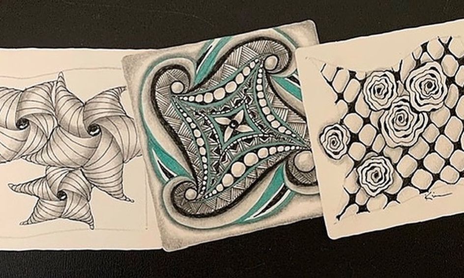 Mindful Drawing 2 Zentangle Drawing Moderate Small Online