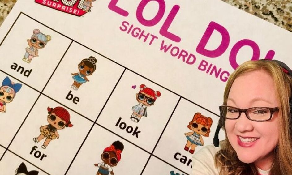 Lol Doll Sight Word Bingo Pre K Kindergarten Dolch Sight Words Small Online Class For Ages 4 6 Outschool - roblox sight words