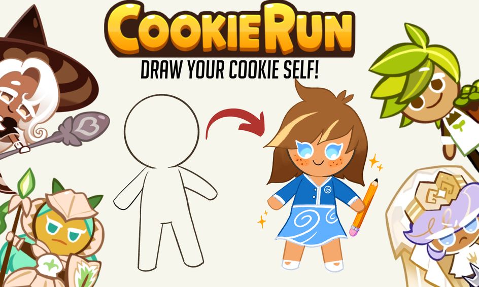 Cookie Run Draw Your Cookie Self Small Online Class For Ages 8 13 Outschool