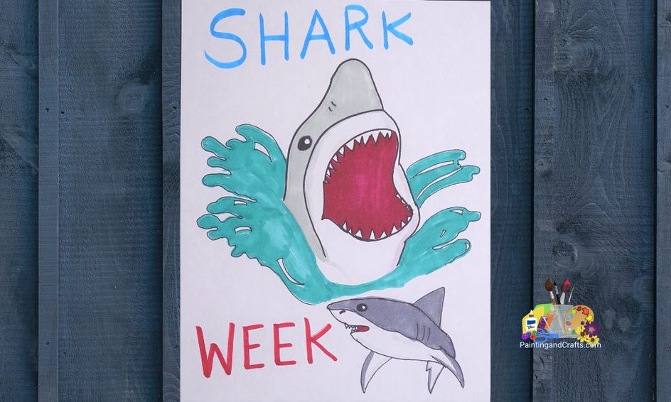 Shark Week Step By Step Drawing Class Small Online Class For Ages 8 13 Outschool
