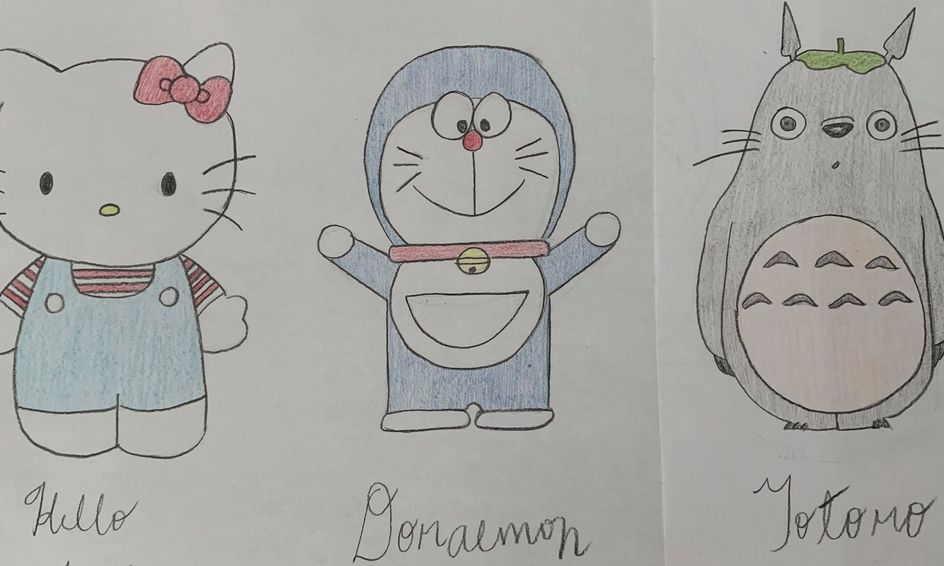 Draw Kawaii Hello Kitty Doraemon And Totoro Small Online Class For Ages 4 8 Outschool Spring hello kitty colouring pages to colour19b2. outschool