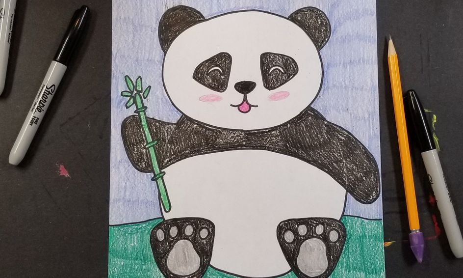 Doodle Drawing Panda Small Online Class For Ages 6 11 Outschool