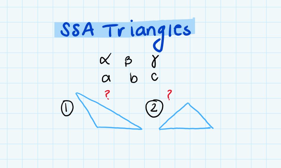 Pre Calculus Mastering Ssa Triangles Small Online Class For