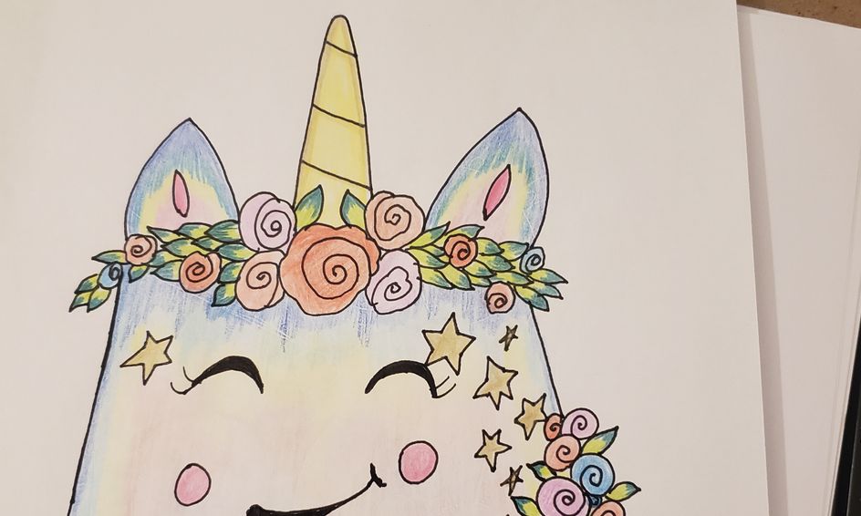 Draw With Me Tye Dye Unicorn Cake Small Online Class For Ages 7 11 Outschool