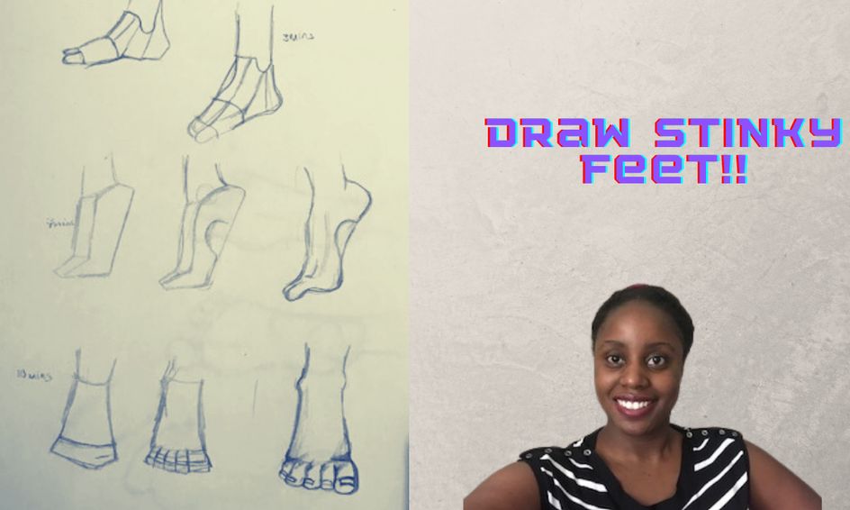 Draw Detailed Feet Learn To Sketch Anime Feet Small Online Class For Ages 9 14 Outschool