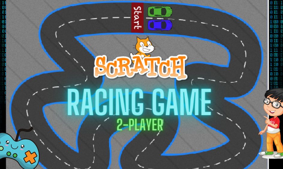 Scratch for Beginners Level 1 Racing Game Small Online Class for