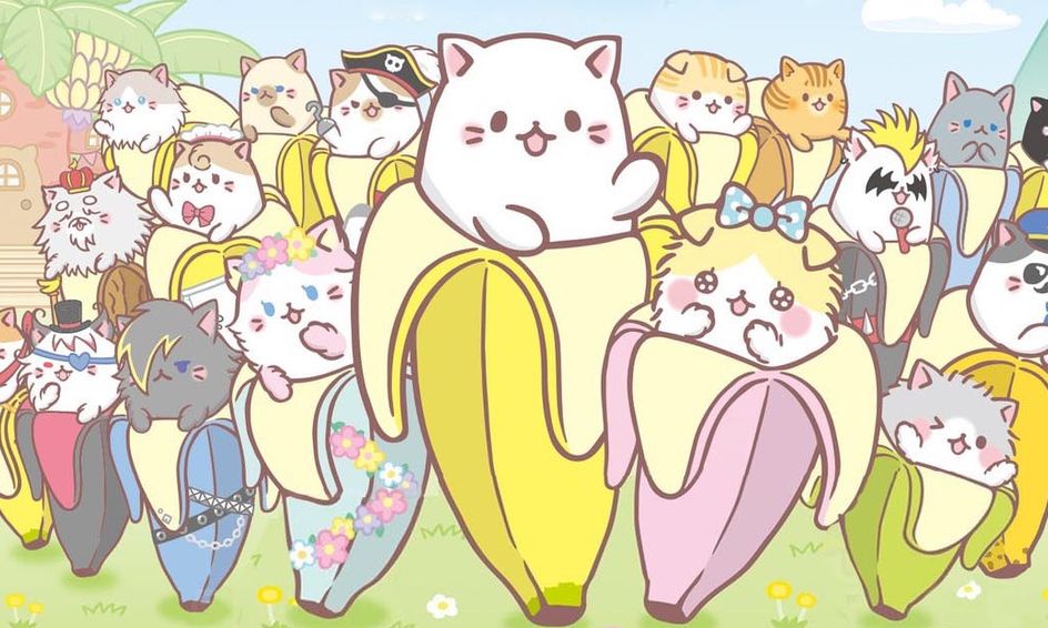 Bananya Lets Draw Cats in Bananas Together! Small Online Class for