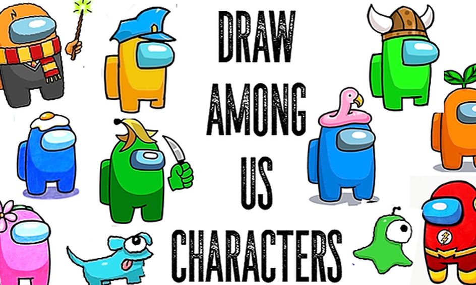 Draw Among Us Characters Small Online Class For Ages 8 13 Outschool