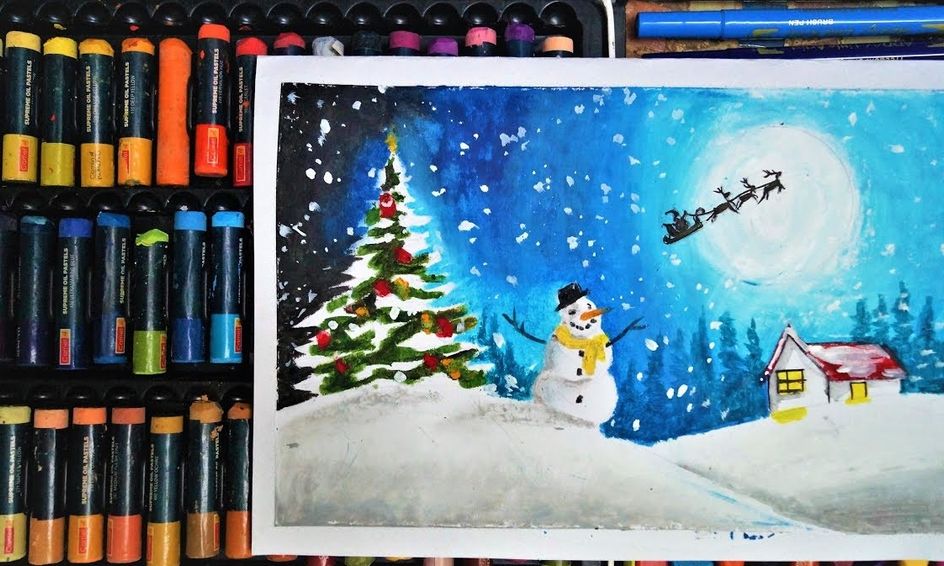 Fun One Time Art Class Winter Camp Learn To Draw And Paint Color A Winter Landscape Small Online Class For Ages 5 10 Outschool Hope you enjoy the video.