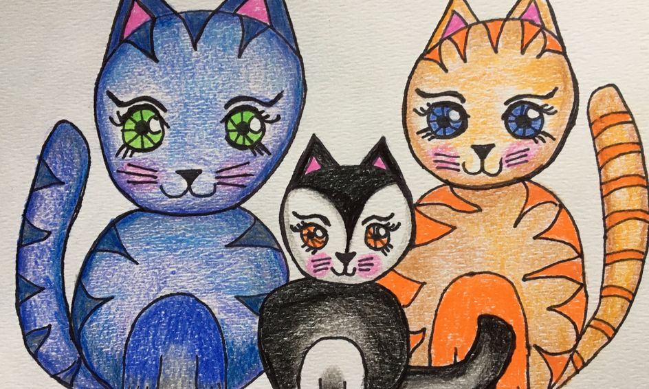 Manga Cat Drawing With Big Fancy Eyes For Beginners Small Online Class For Ages 5 9 Outschool You only need a teaspoon for a small drawing. manga cat drawing with big fancy eyes for beginners small online class for ages 5 9