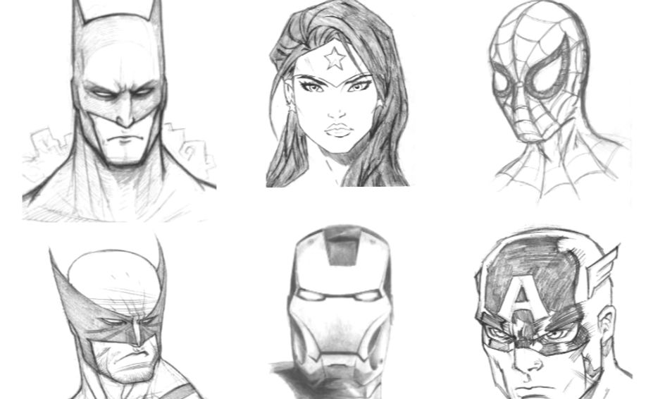 Comics and Marvels: How to Draw Superhero Characters in a Marvel Way