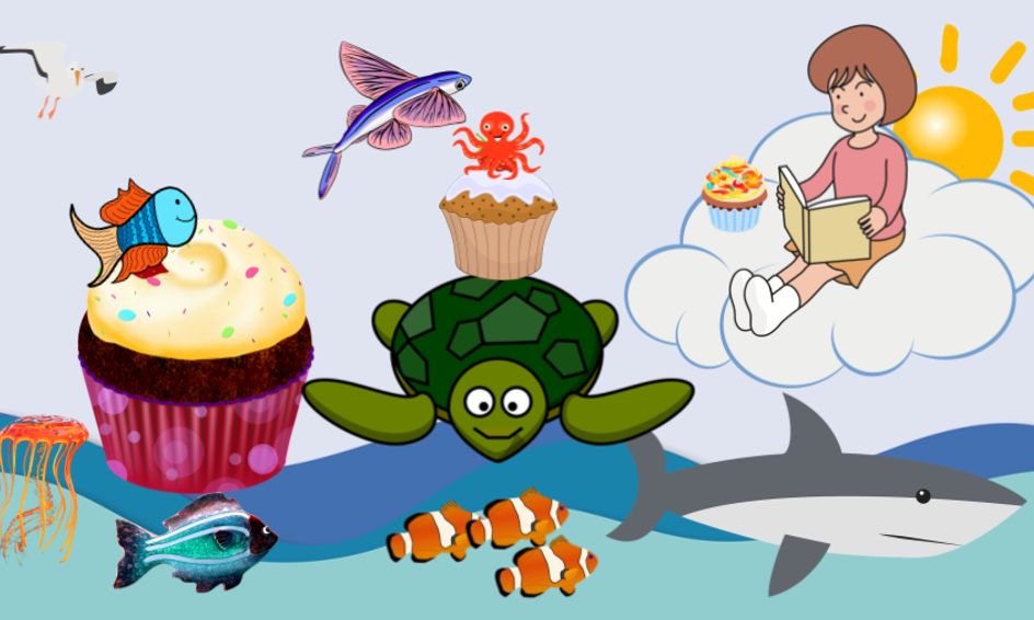 Ocean Science Marine Biology Story Time Cupcake Decorating Steam