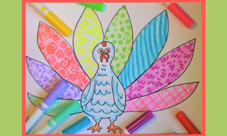 Turkey Thanksgiving Drawings Easy How To Draw A Roast Turkey Dinner Easy Realistic Youtube
