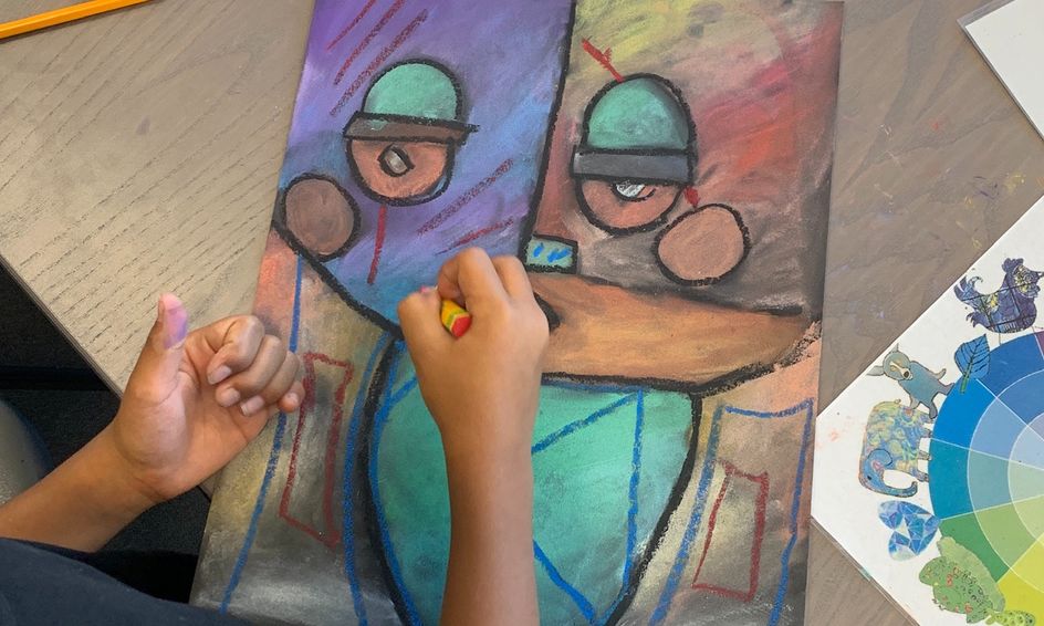 Art Lab Abstract Portrait Sandra Sieberzweig Small Online
