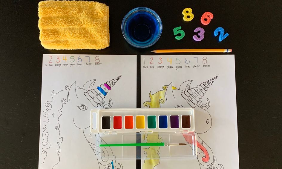 Math Made Simple Through Painting Unicorn Small Online Class For Ages 4 7 Outschool