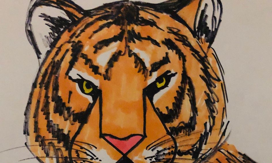 Tiger Painting Small Online Class For Ages 8 13 Outschool