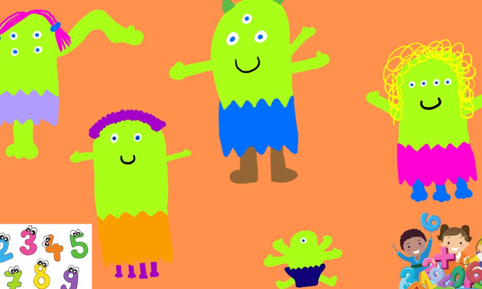 Learning With The Monster Maths Family Ages 3 5 Small Online