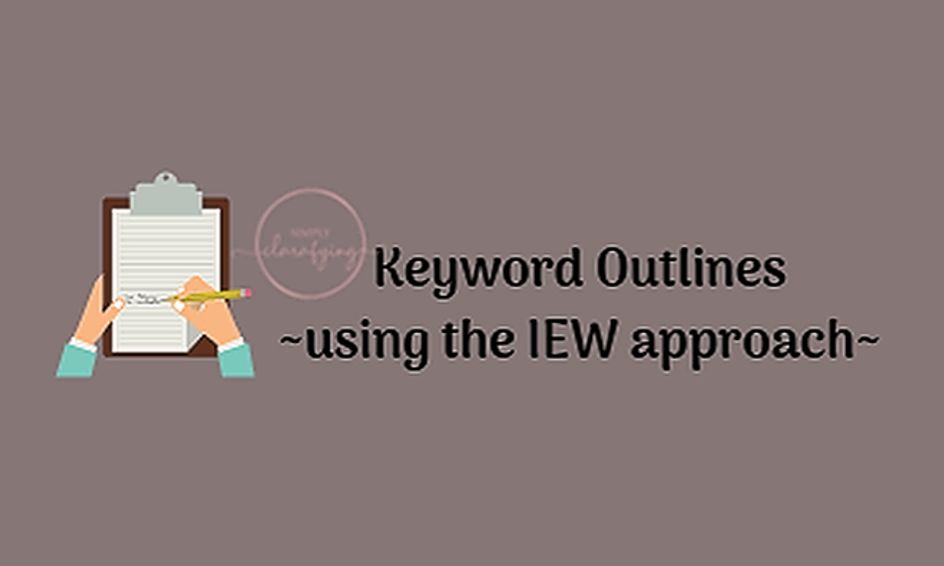 Keyword Outlines Using The Iew Approach Small Online Class For Ages 8 13 Outschool