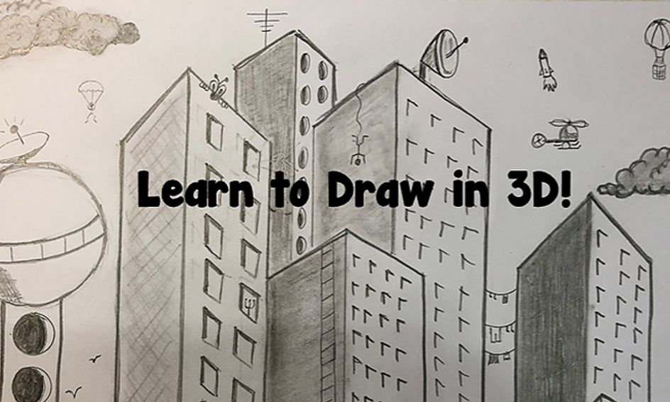 Learn To Draw In 3d Episode 1 Cityscape Small Online Class For