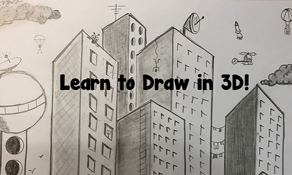 Learn To Draw In 3d Episode 1 Cityscape Small Online Class For Ages 7 11 Outschool