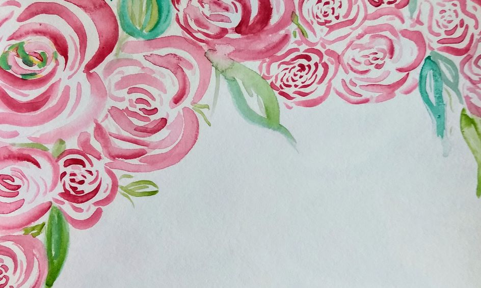 Wonderful Watercolor Flowers Small Online Class For Ages 10 15