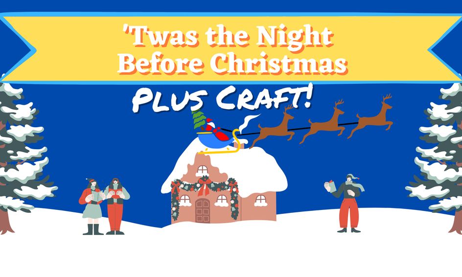 Twas The Night Before Christmas Story Read Aloud And Reindeer Handprint Craft Small Online Class For Ages 3 6 Outschool