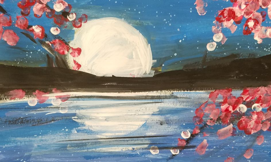 Featured image of post Night Scene Easy Night Painting : Easy night sky, acrylic painting for beginners,acrylic.