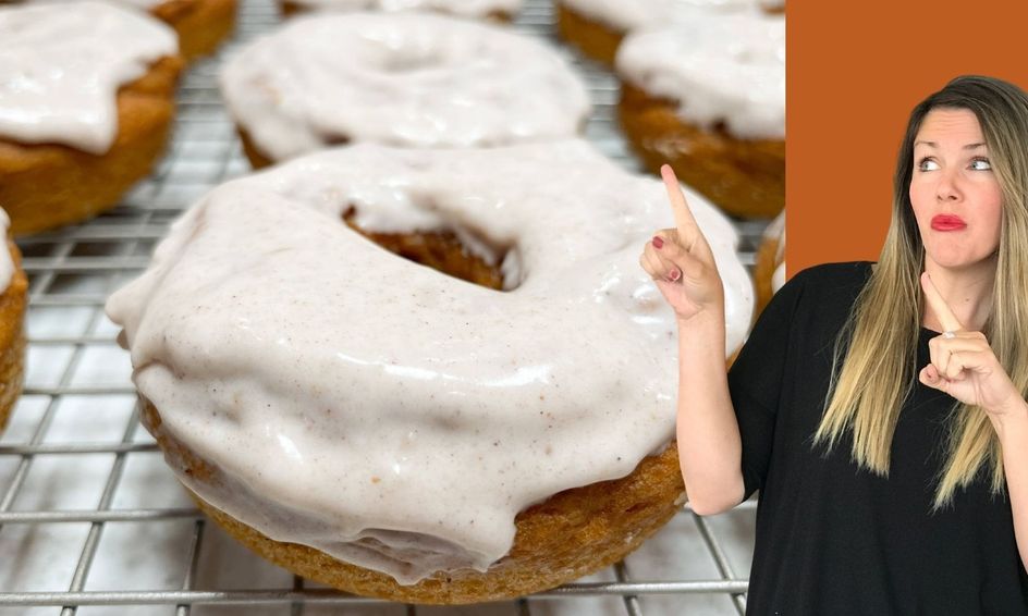 Baking/Cooking: Baked Glazed Pumpkin Donuts! | Small ...