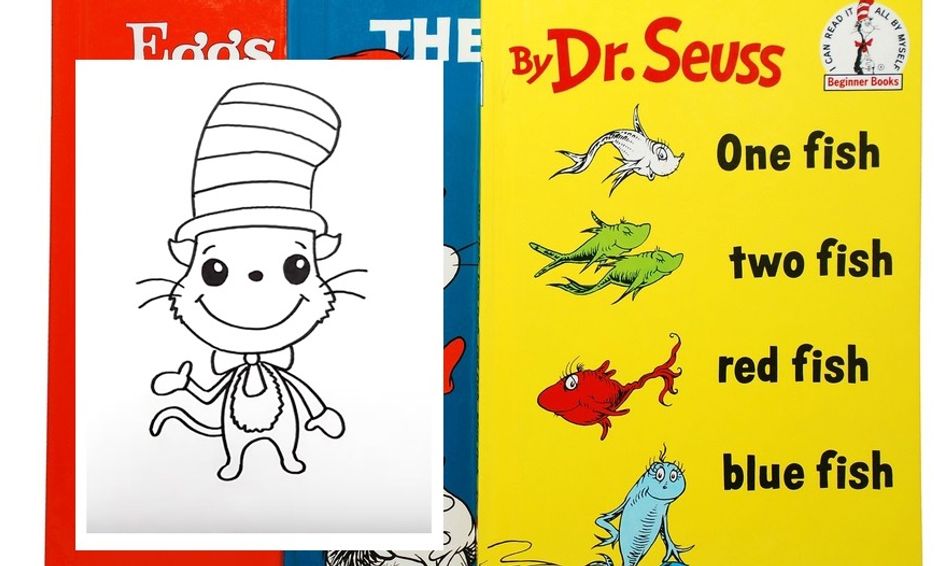 Dr seuss one fish two fish red fish blue fish Dr Seuss One Fish Two Fish Red Fish Blue Fish Art For Kids Small Online Class For Ages 5 10 Outschool