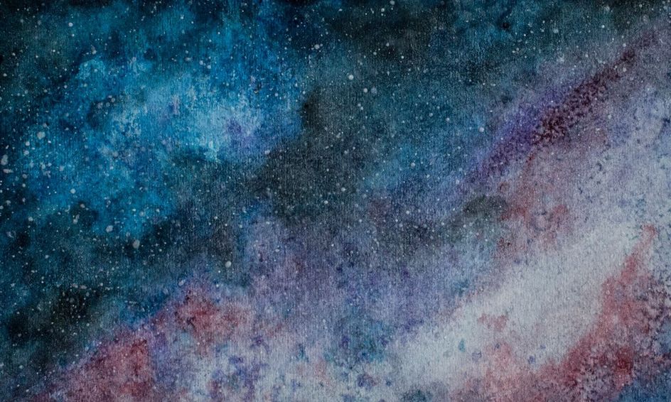 Paint The Galaxy Watercolor Small Online Class For Ages 13 15