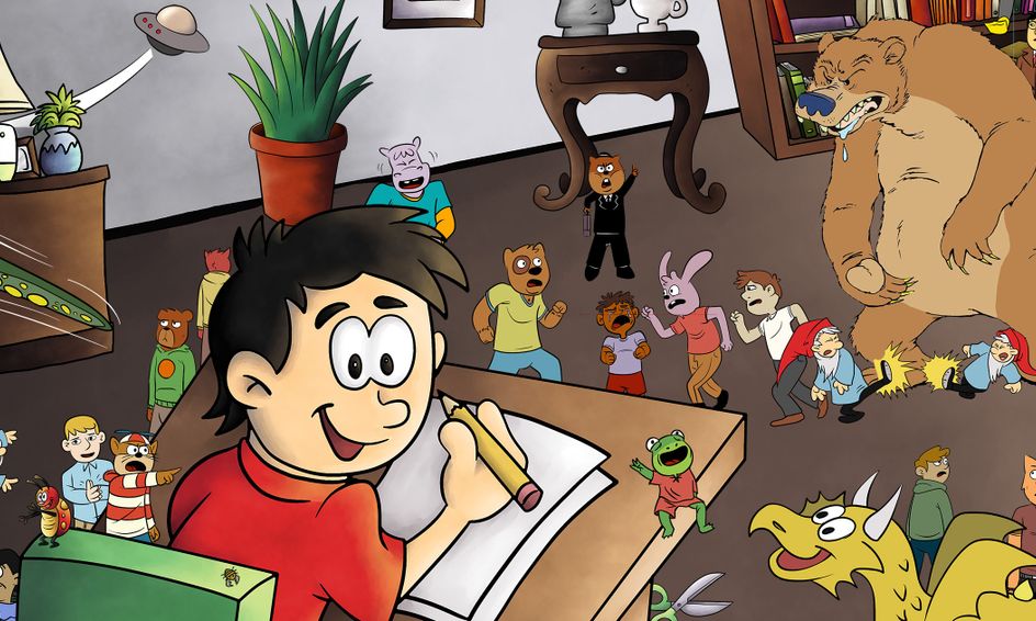 Cartooning Drawing With A Raytoons Comic Artist Ages 6 To 12 Small Online Class For Ages 5 10 Outschool