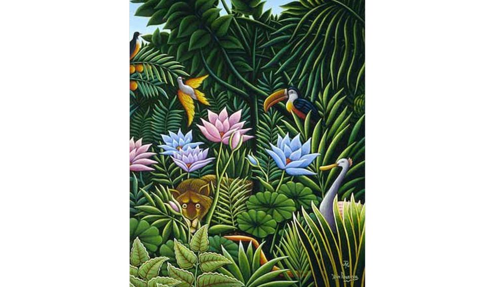 Create A Rousseau Inspired Lion With A Sprinkling Of Spanish