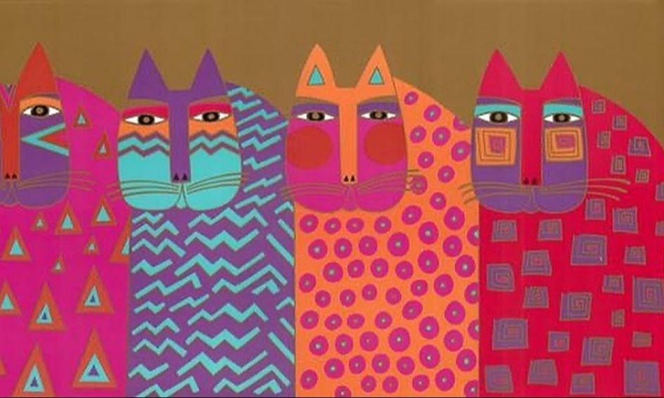 Laurel Burch Cats Small Online Class For Ages 6 11 Outschool